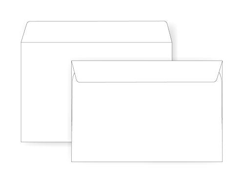 Office Express 6 x 9 Booklet Envelope - 24# White Wove - Open Side- (6 x 9) - Jumbo Envelope Series (Box of 500) - Image 2